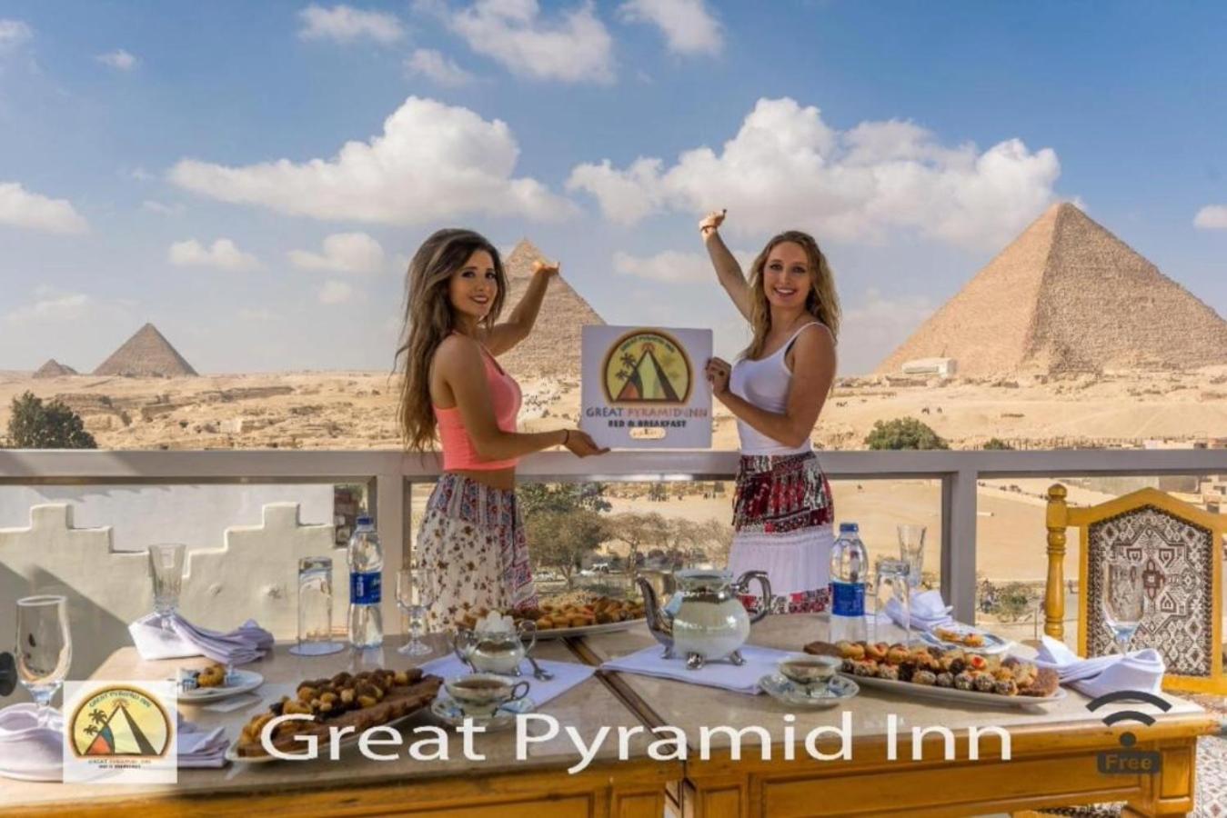 Great Pyramid Inn El El Cairo Exterior foto